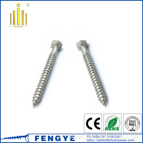 DIN571 Stainless Steel Hex Head Screw